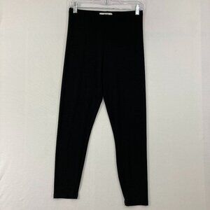 Sympli size 6 Black Stretch Knit Slim Leg Pull-on Pants Comfy